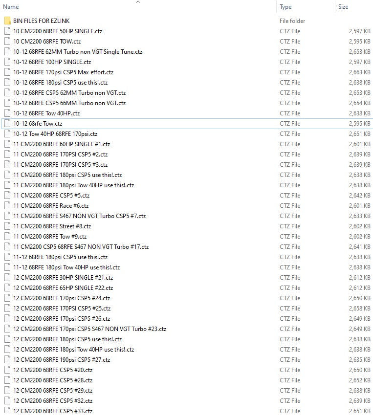 COMMINS 68RFE CTZ, BIN Delete Files Package| 808TRUCKS 🎯