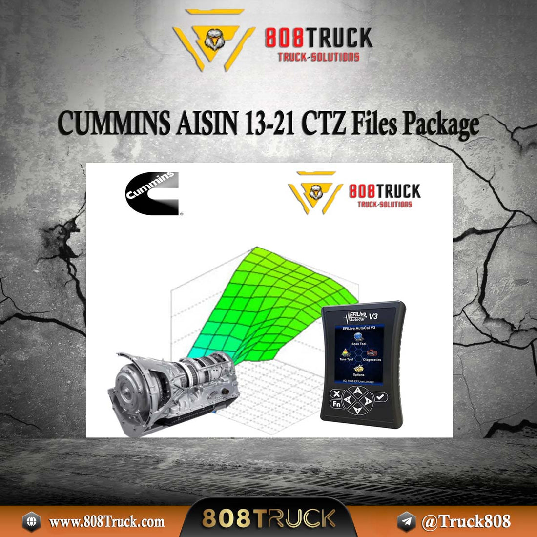 COMMINS AISIN 13-21 CTZ Files Pack| 808TRUCKS 🎯