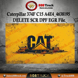 CAT 374F C15 A4E4_4638195 DELETE SCR DPF EGR File