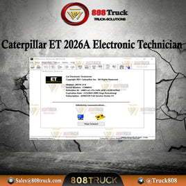 Caterpillar ET 2026A Electronic Technician + Factory Password – With Kg