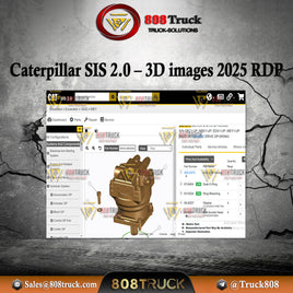 Caterpillar SIS 2.0 – 3D images – Construction Equipment 2025 - No need to install