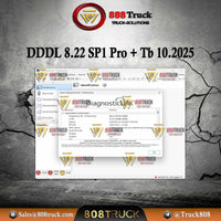 Detroit Diesel Diagnostic Link DDDL 8.22 SP1 Professional + Troubleshooting 10.2025 + Backdoor Tool