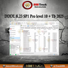 Detroit Diesel Diagnostic Link DDDL 8.23 SP1 Professional level 10 + Troubleshooting 12.2025 –  with Kg