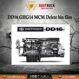 Detroit Diesel DD16 GHG14 MCM Delete bin files For Magic Tuner Tool
