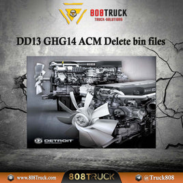 Detroit Diesel DD13 GHG14 ACM Delete bin files For Magic Tuner Tool