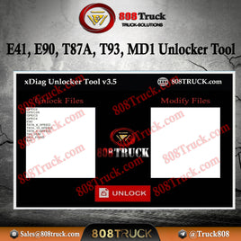 xDiag Unlocker Tool v3.5 for Unlocking E41, E90, T87A, T93, MD1 and GPEC Files