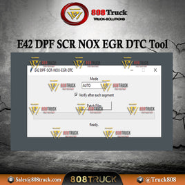 E42 DPF SCR NOX EGR DTC Tool 2025 + Using Video guide + HPT editor CONVERTOR TOOL
