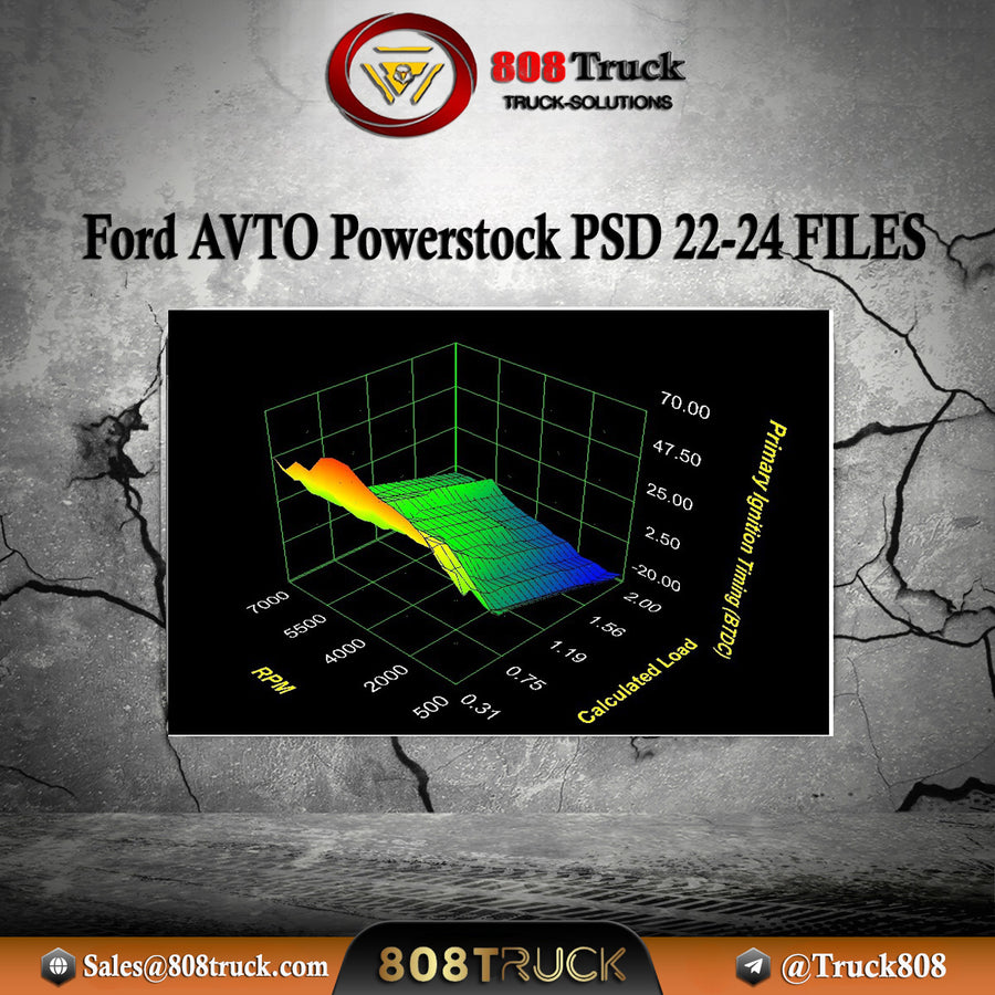 Ford AVTO Powerstock PSD 22-24 VBF FILES Pack| 808TRUCKS 🎯
