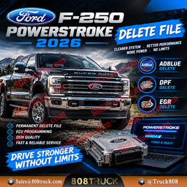 Ford F-250 Powerstroke 2026 Delete file
