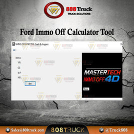Ford Immo Off Calculator Tool