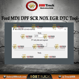 FORD Powerstroke MD1CP062 23+ DPF SCR NOX EGR DTC Tool + Using video & TXT guide + HPT editor tool