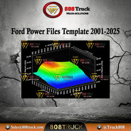 Ford Power Template Files 2001-2025