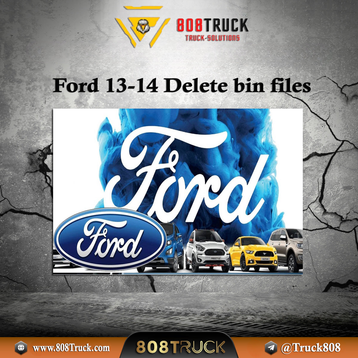 Ru13 Delete Ford 13-14 Delete files| 808TRUCKS 🎯