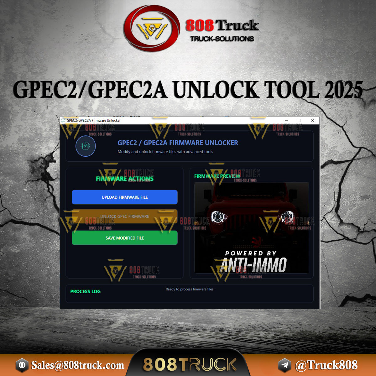 GPEC2/GPEC2A UNLOCK TOOL 2025 + GPEC2A Unlock Files Tested| 808TRUCKS 🎯