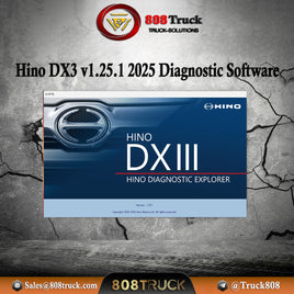 Hino DX3 v1.25.5 2025 Diagnostic Software