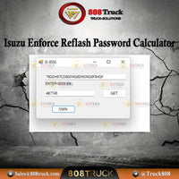 Isuzu D-IDSS Security Utility Enforce Reflash Password Calculator