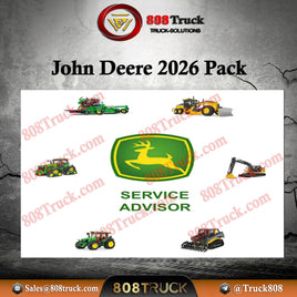 John Deere 2026 Pack for AT & CF Equipment 2026, Health Wizard Tool and Parts Advisor Catalog