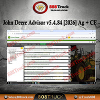 John Deere Service Advisor V5.4.84 [06.2026] Agricultural + Construction & Forestry Diagnostic Software and Technical Manuals
