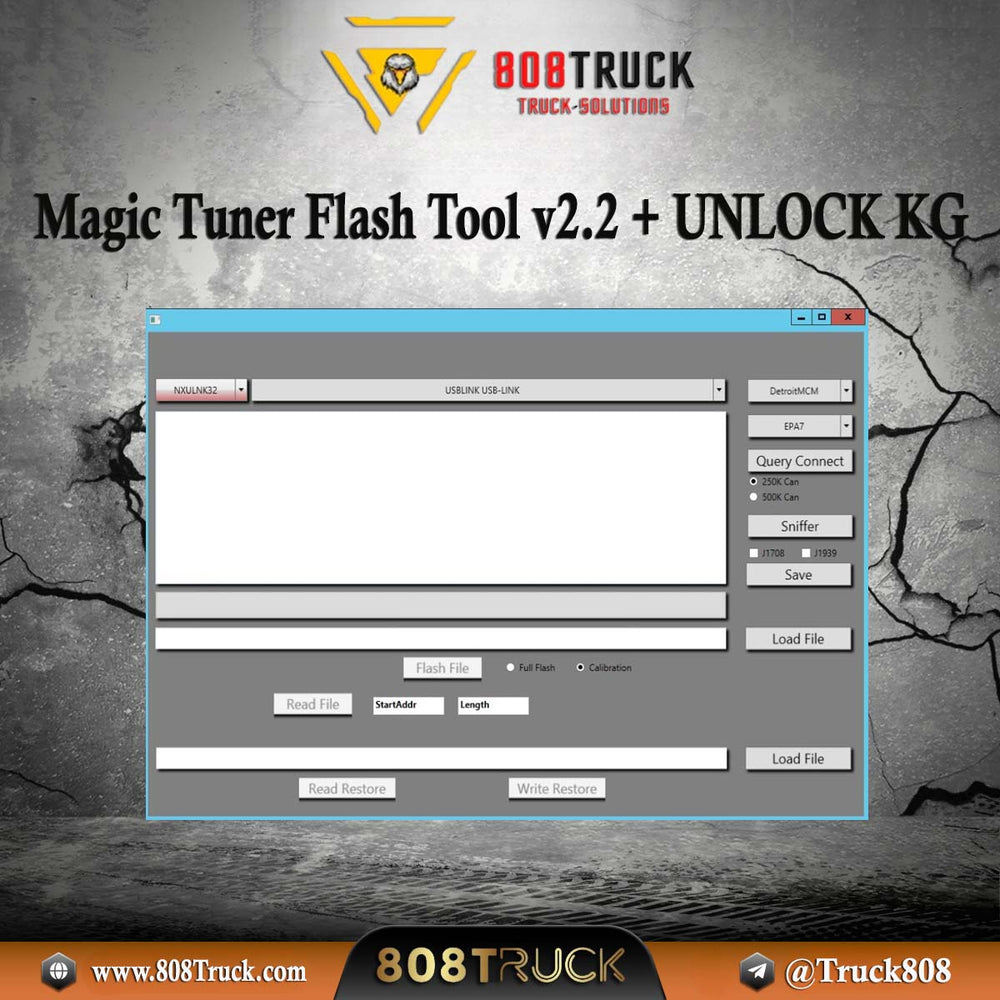 Magic Tuner Flash Tool v2.2 + Unlock Kg for v1.2, v2.1 & v2.2| 808TRUCKS 🎯