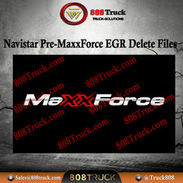 Navistar Pre-MaxxForce EGR ONLY Delete Files