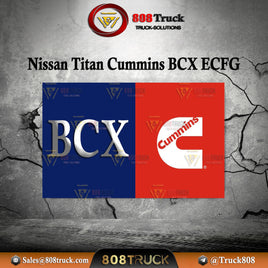 Nissan Titan Commins BCX ECFG