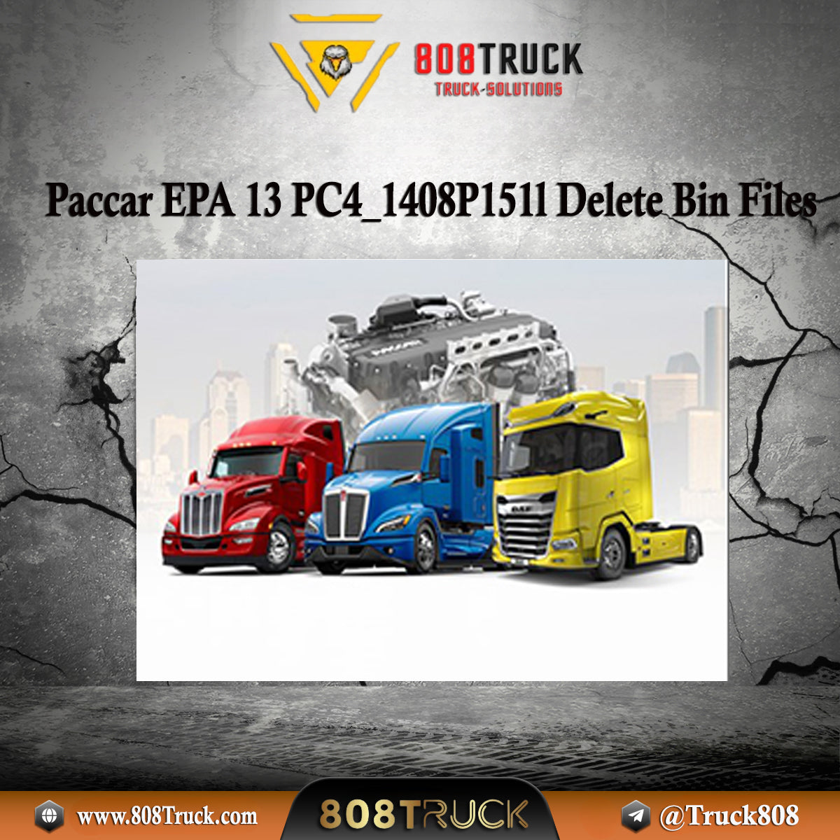 Paccar EPA13 PC4_1408P151l Delete Bin Files for Magic Tuner| 808TRUCKS 🎯