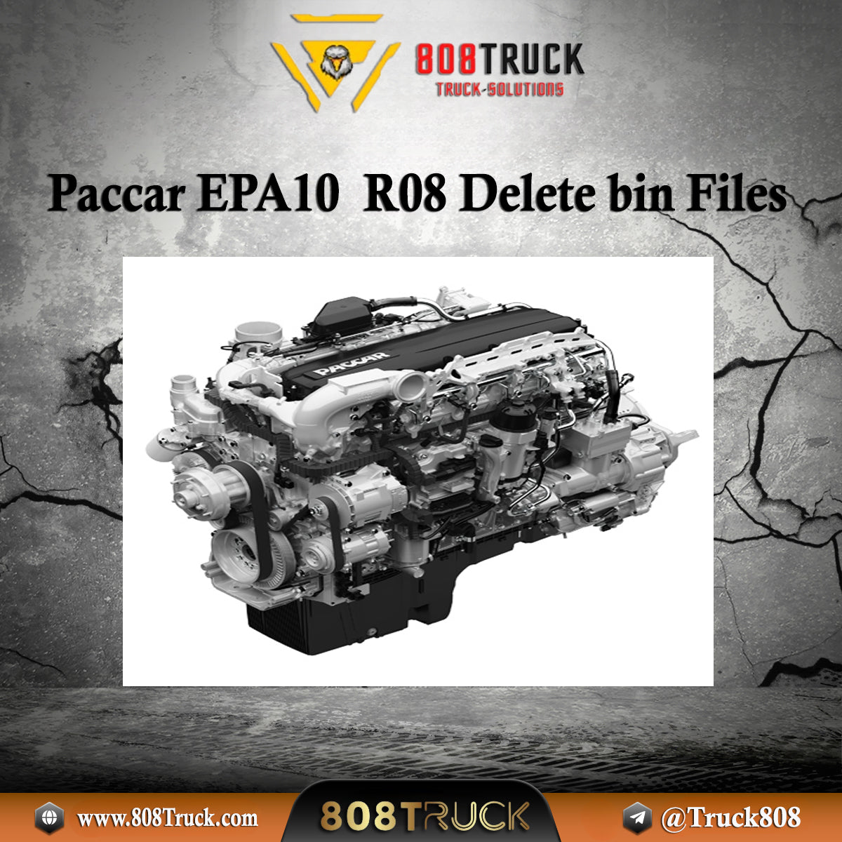 Open R08 File Paccar EPA10 R08 Delete bin Files for Magic Tuner| 808TRUCKS 🎯