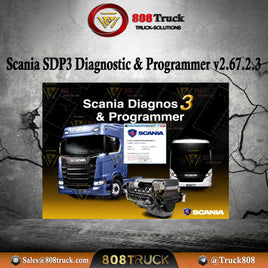 Scania SDP3 Diagnostic & Programmer 2025 v2.67.2.3 Unlocked whitout Dongle