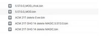 Detroit Diesel GHG14 ACM 21T Delete .bin Files for Magic Tuner