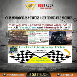 THE LARGEST CARS MOTORCYLES AND TRUCKS 1.5 TB TUNING FILE ARCHIVE