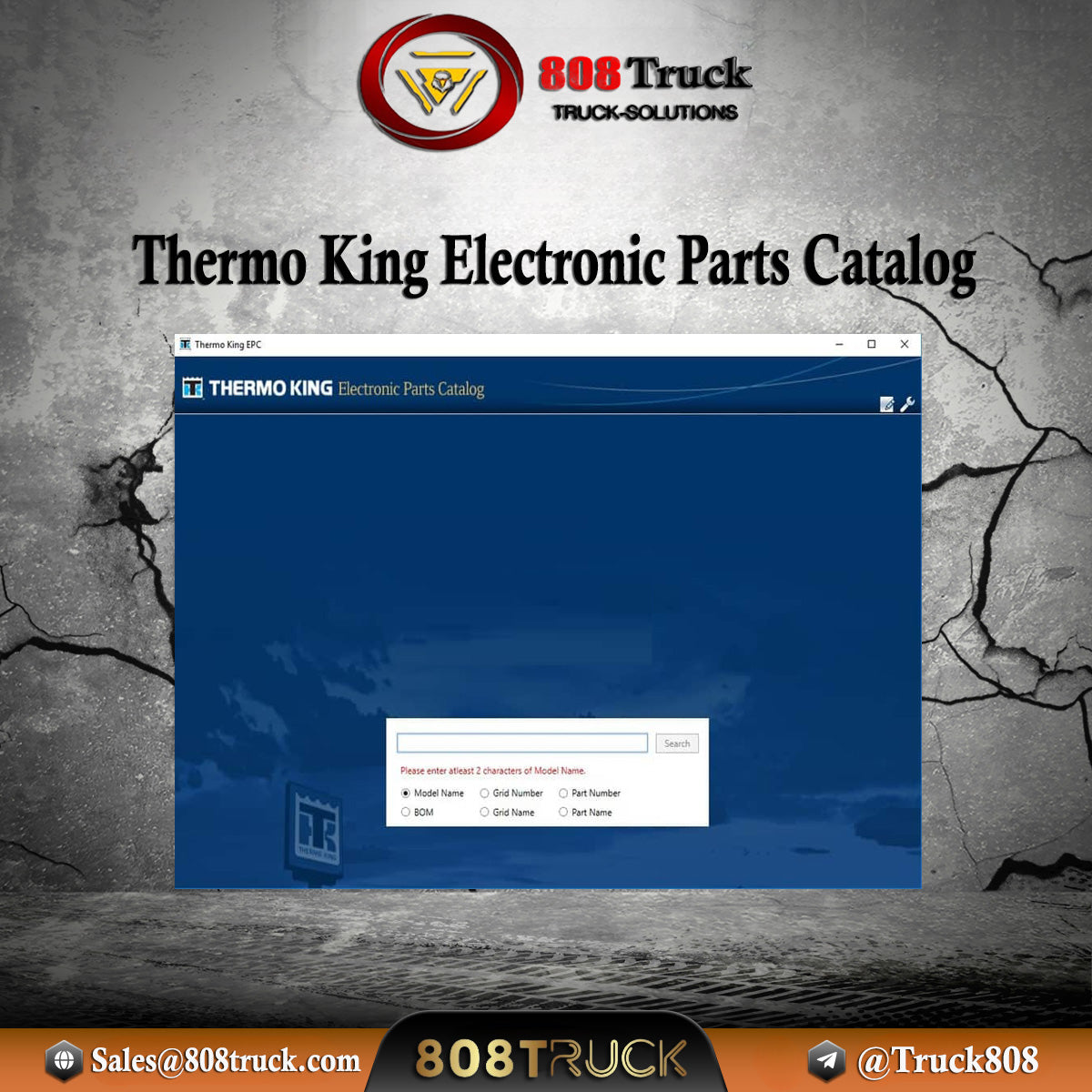 Thermo King Electronic Parts Catalog 808TRUCKS 🎯