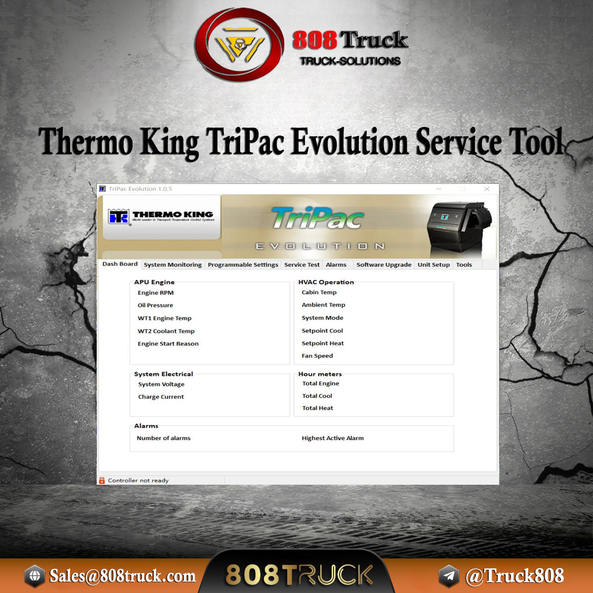 Thermo King TriPac Evolution Service Tool v1.0.5 808TRUCKS 🎯