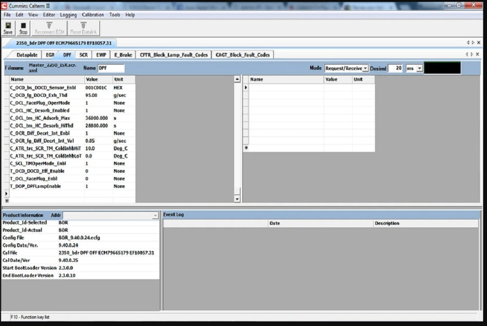 COMMINS BDR ISX CM2350 DPF EGR Delete File + Screen file| 808TRUCKS 🎯
