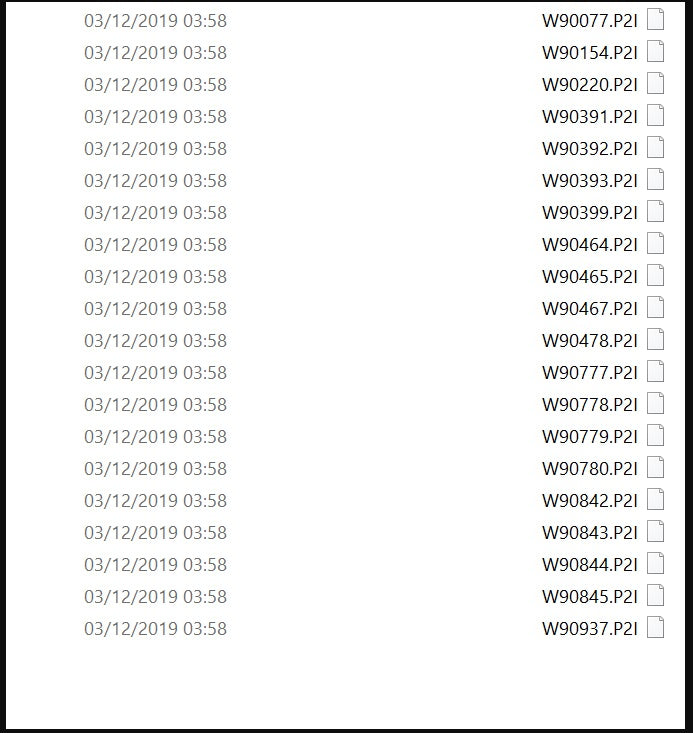Intelect Files For CNH Incal 2020 - Full Cals Set for Cummings site ...