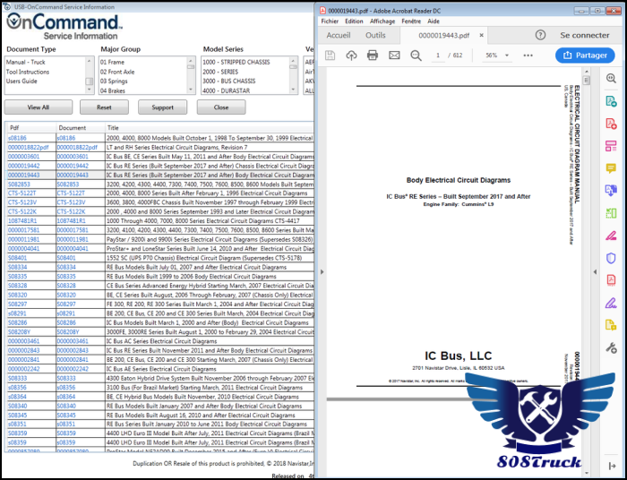 Navistar OnCommand Service Information – International Trucks ISIS ...
